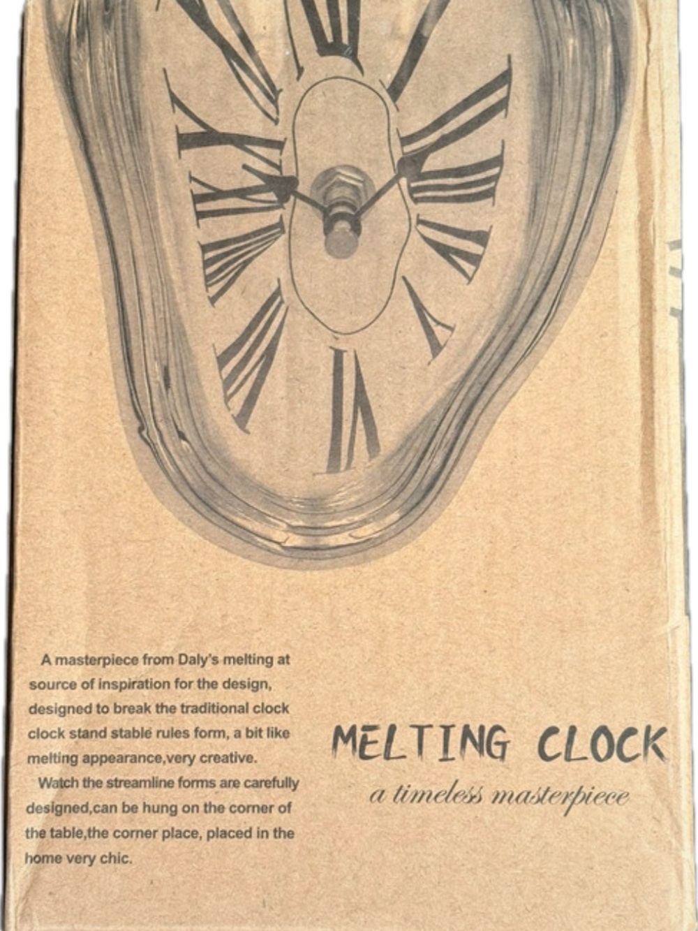 Salvador Dali “INSPIRED”Melting Clock Wall Decor